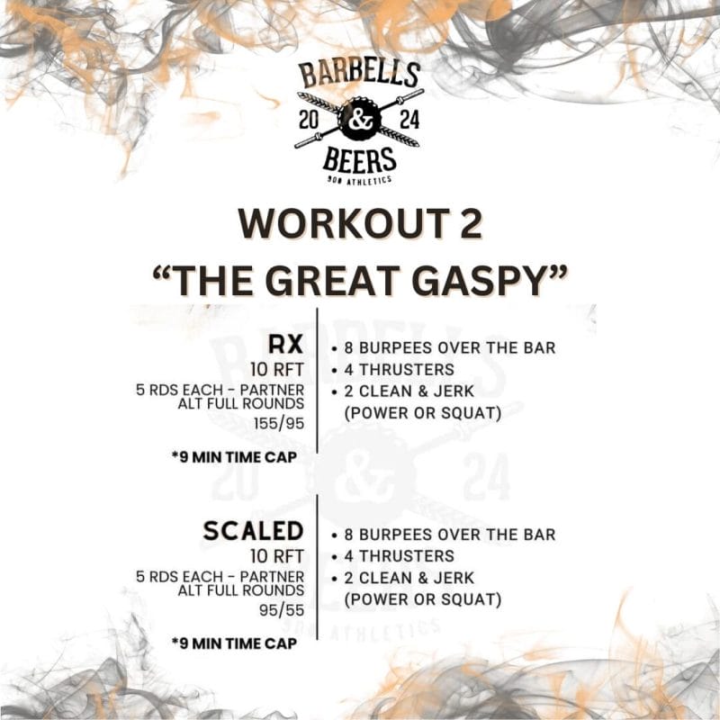 Workout 2 The Great Gaspy