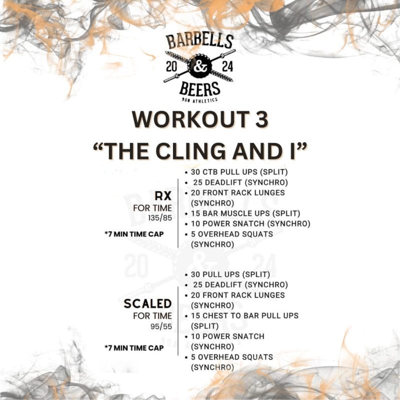 Barbells And Beers Crossfit Competition